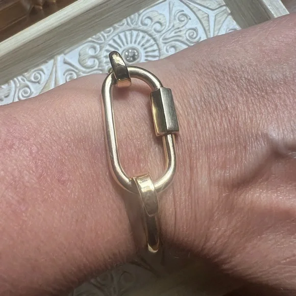 Marla Aaron 14K Yellow Gold Regular Lock EUC Box Ylang23 - Picture 6 of 16